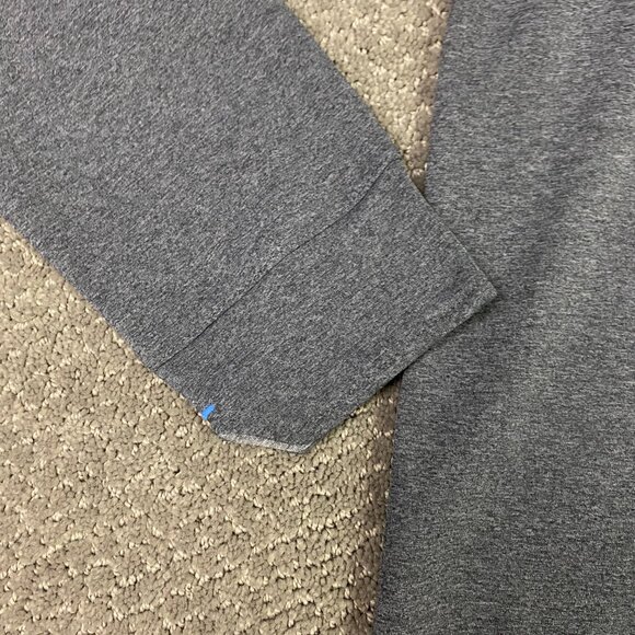 Twillory Performance Long Sleeve Polo Shirt Men's Large Gray Athleisure Golf - Picture 3 of 12